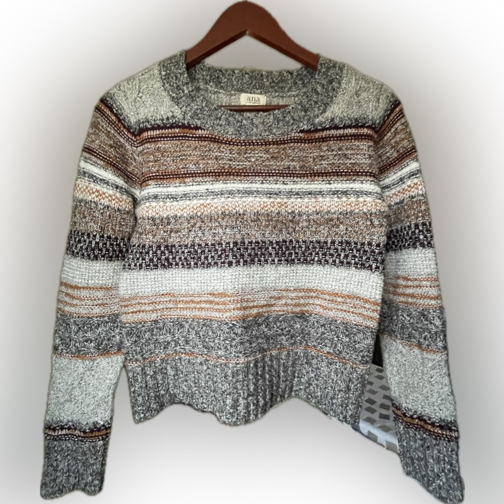 Striped A.n.a. Sweater